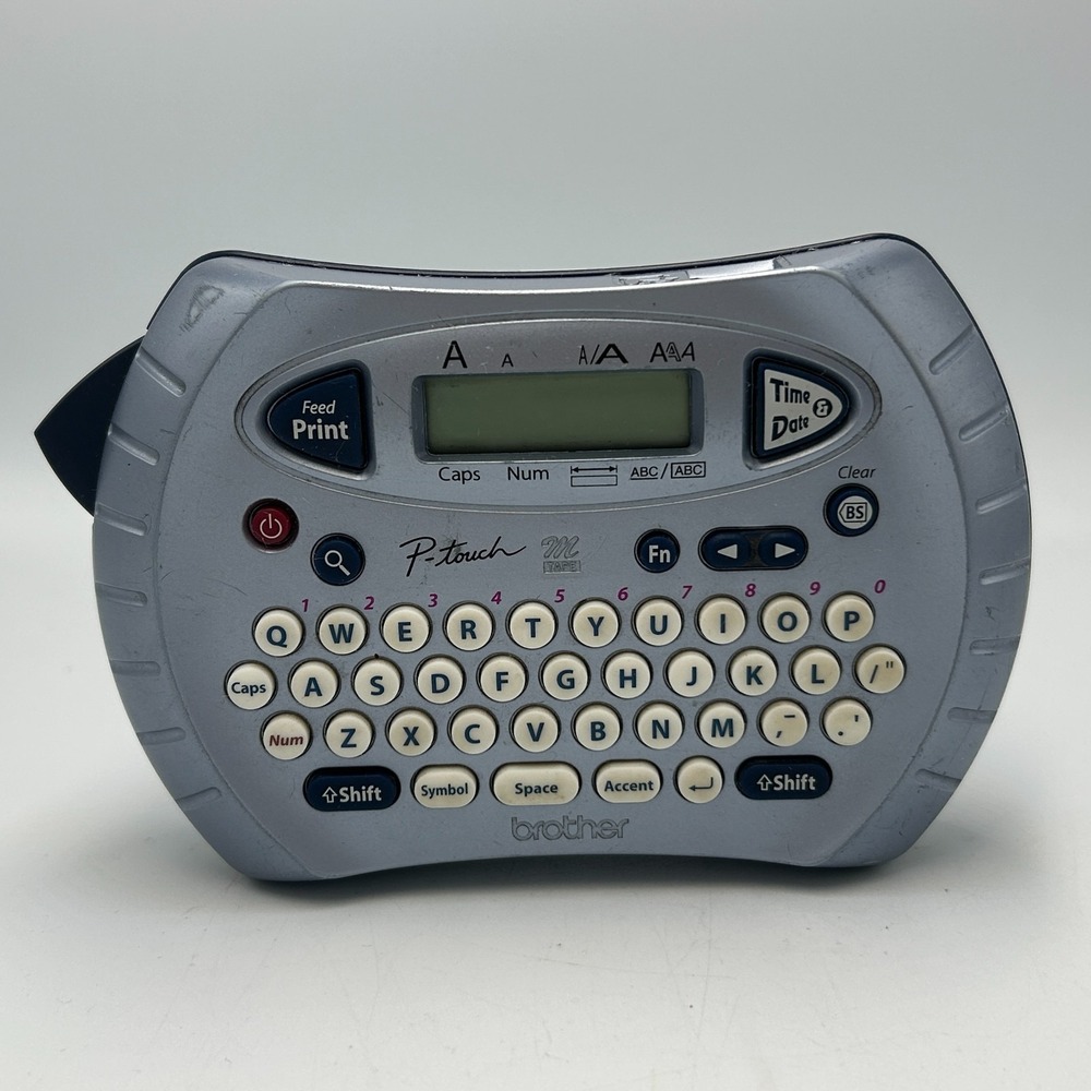 Brother‎ P-Touch PT-70 Label Maker Thermal Printer Handheld Labeler Tested Works